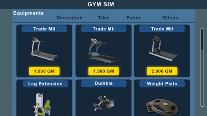 Gym simulator 24  Gym Tycoon android App screenshot 1